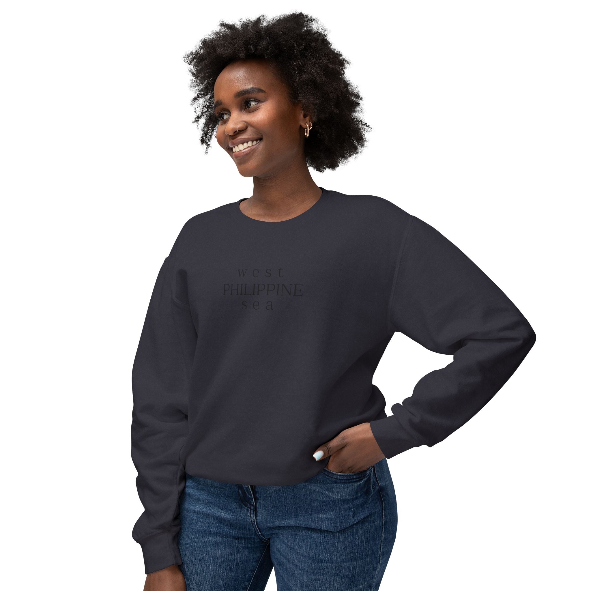 West Philippine Sea, Lightweight Crewneck Sweatshirt, Unisex