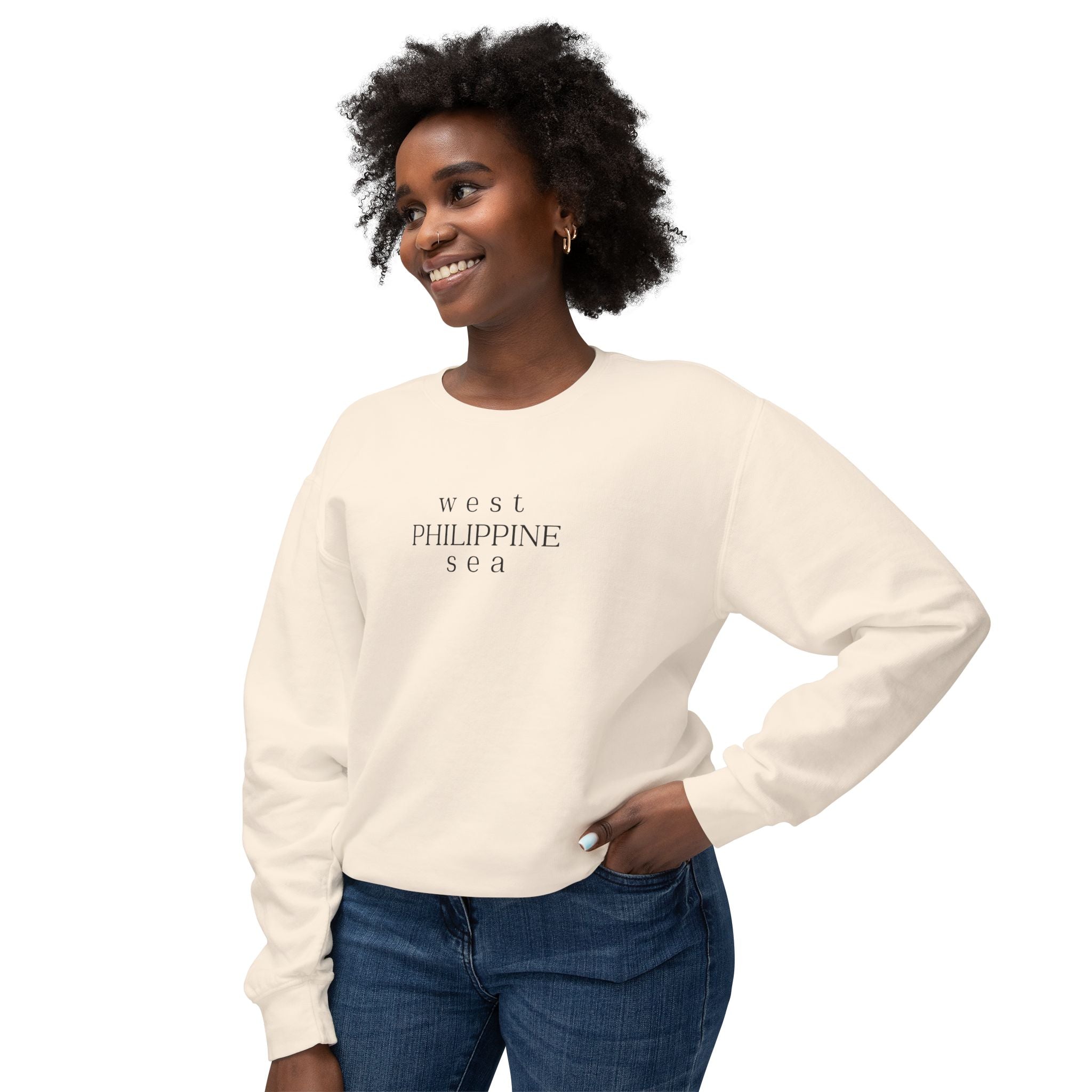 West Philippine Sea, Lightweight Crewneck Sweatshirt, Unisex