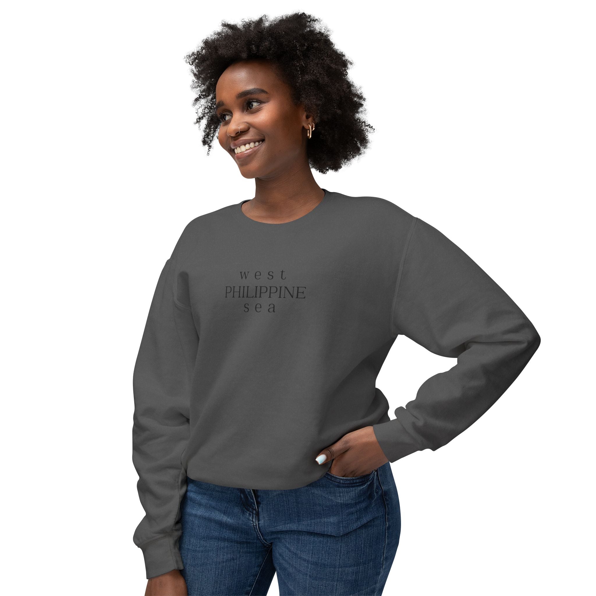 West Philippine Sea, Lightweight Crewneck Sweatshirt, Unisex