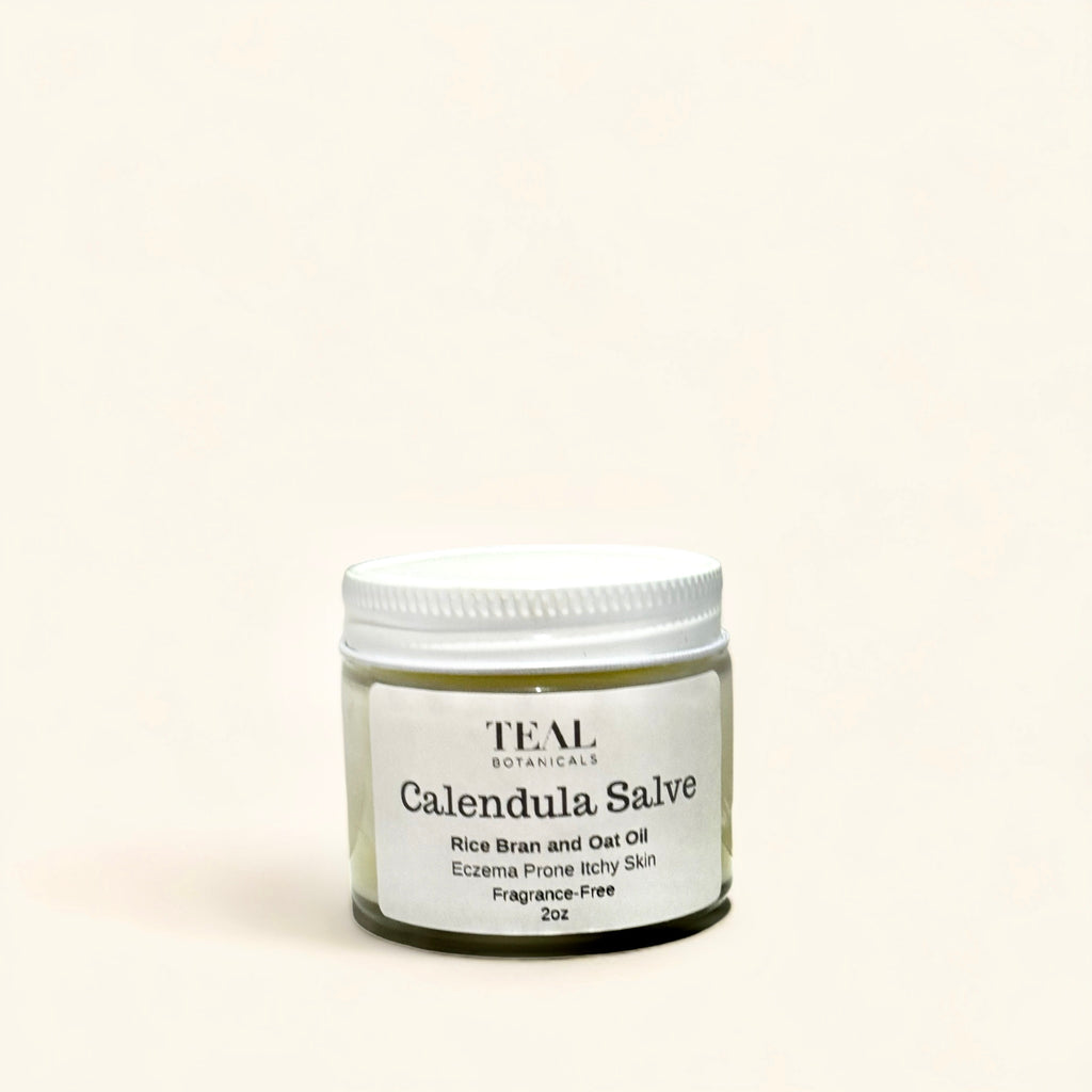 Calendula Salve for Eczema Prone Itchy Skin