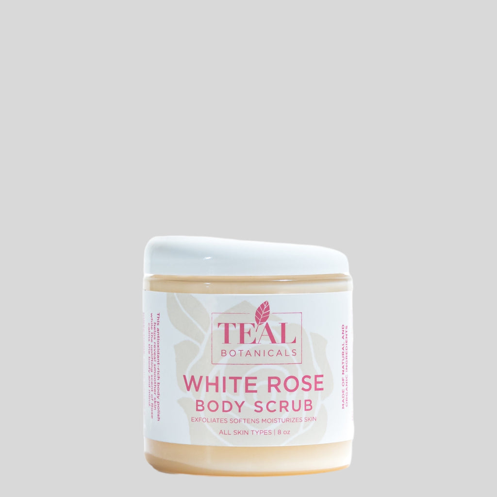 White Rose Sugar Body Scrub